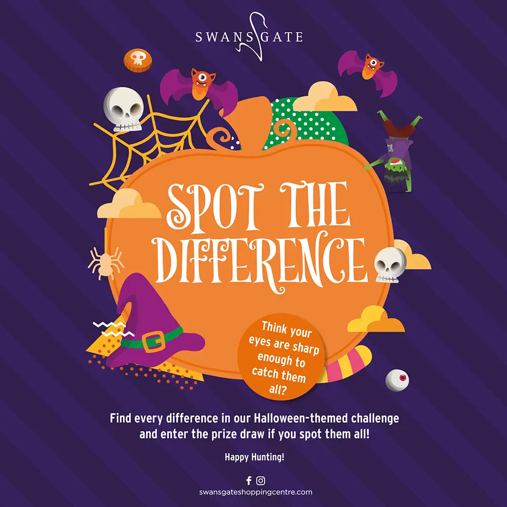 spooky spot the difference graphic
